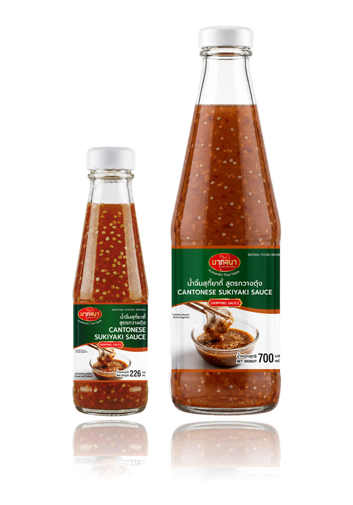Matana Foods Cantonese Sukiyaki Dipping Sauce 226ml 700ml