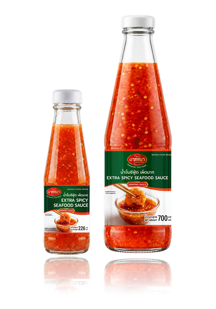 Matana Foods Extra Spicy Seafood Dipping Sauce 226ml 700ml