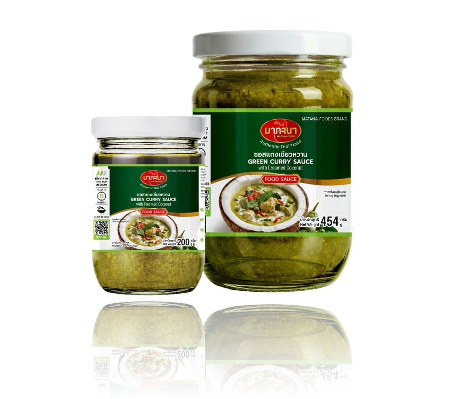 Matana Foods Thai Green Curry Sauce