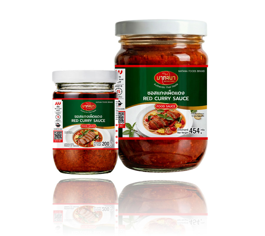Matana Foods Thai Red Curry Sauce