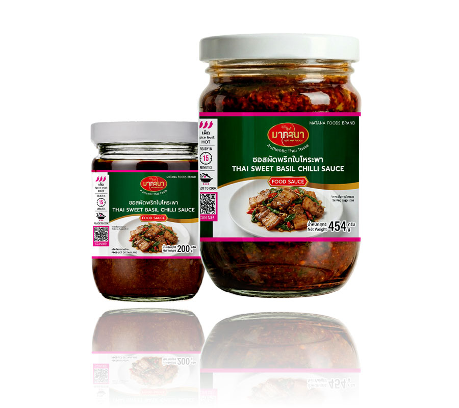 Matana Foods Thai Sweet Basil Chili Curry Sauce