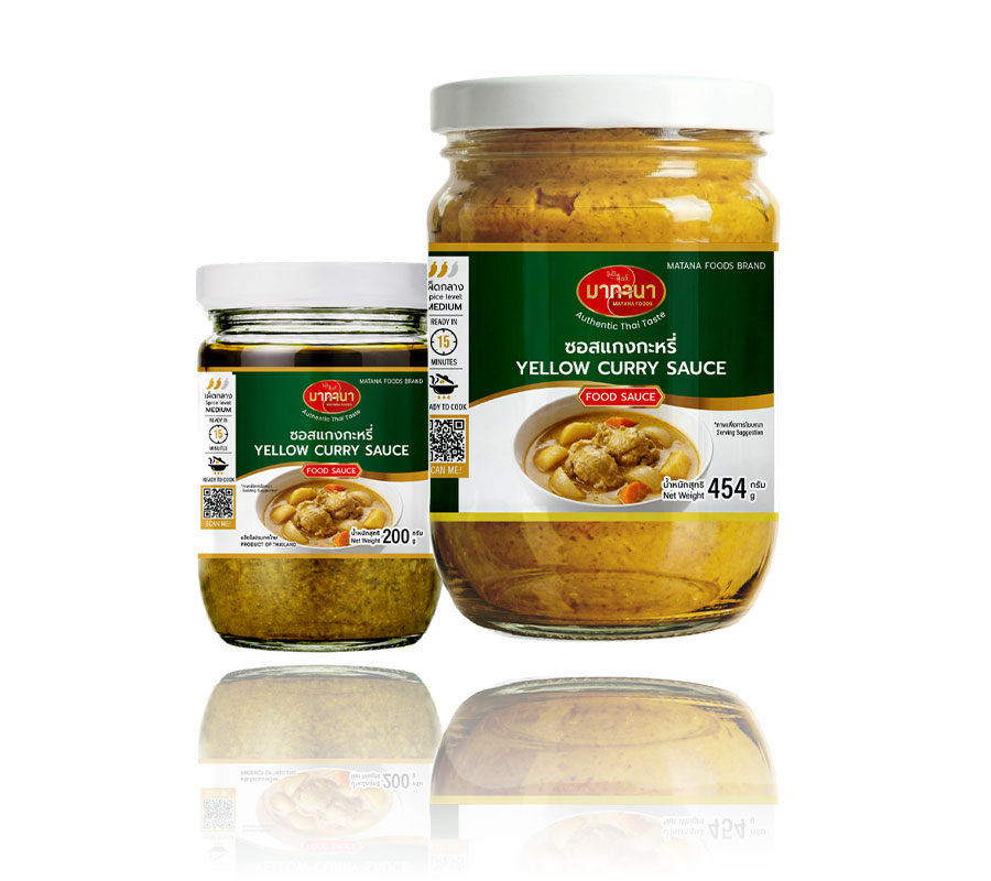 Matana Foods Thai Yellow Curry Sauce